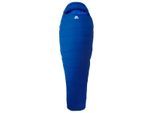 Mountain Equipment - Olympus 650 - Daunenschlafsack Gr Regular - Body Size: 185 cm Zip: Left Blau