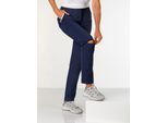 Zip-off-Hose CASUAL LOOKS, Herren, Gr. 24, Kurzgrößen, blau (marine), 95% Polyamid, 5% Elasthan, unifarben, lang, Hosen