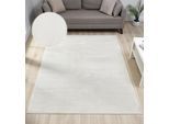 Teppich OTTO HOME "Bentori, Hoch-Tief-Struktur, Scandi" Gr. 7, creme, B:240cm H:11mm L:320cm, Kunstfaser, Teppiche, Teppich, Modernes Design mit Boho-Charme, Wohnzimmer, Schlafzimmer