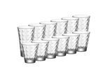 Leonardo Trinkgläser Optic 12er Set