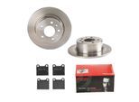 BREMBO Bremsensatz, Scheibenbremse Bremsensatz-Hinterachse ijdtidjcj6 Hinterachse voll 279mm 10mm für Volvo Mercedes SAAB