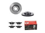 BREMBO Bremsensatz, Scheibenbremse 142056335 Vorderachse innenbelüftet 296mm 28mm für Opel Vaughall SAAB
