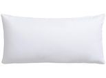 Kopfkissen DELAVITA "Mariannes", weiß, B:40cm H:15cm L:80cm, Kopfkissen Bezug: 100% Baumwolle. Kopfkissen Füllung: 100% Polyester, Kopfkissen, sorgt für mehr Komfort: