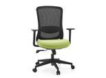 hjh OFFICE Home Office Bürostuhl Sedito Stoff / Netzstoff mit Armlehnen