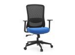 hjh OFFICE Home Office Bürostuhl Sedito Stoff / Netzstoff mit Armlehnen