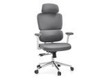 hjh OFFICE Profi Bürostuhl Ergomy WF 2 Stoff mit Armlehnen (höhenverstellbar)