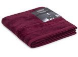 Handtuch "LOOKS", burgundy, B:50cm L:100cm, Frottier, Obermaterial: 100% Baumwolle, LOOKS BY WOLFGANG JOOP, Handtücher, mit Logobestickung