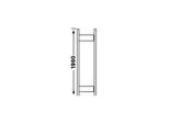 Regalsystem R 3000, Rahmen, B 60 x T 800 x H 1960 mm