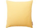 Kissenhülle PEREIRA DA CHUNA Gr. 2, gelb (pastellgelb), B:80cm L:80cm, Baumwolle, 100% Baumwolle, Kissenbezüge, Kissenhülle