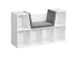 Mid.you Regal , Holzwerkstoff , 101.5x61.5x30 cm , stehend , Wohnzimmer, Regal, Bücherregale