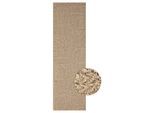 Teppich MERINOS "Kenzy 7", beige (natur), B:80cm H:10mm L:250cm, Polypropylen, Teppiche, Teppich, robuster In- und Outdoor Teppich im natürlichen Jute-Look, wetterfest