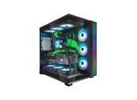 ONE GAMING High End Gaming PC Black Edition AN150 - RTX 5080 - Ryzen 7 9800X3D - 2 TB NVMe - 32GB RAM
