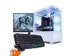 PC Set Gaming mit 27 Zoll TFT Invader XS VIII AMD Ryzen 7 8700F, 32GB DDR5, NVIDIA RTX 5060 8 GB, 1TB SSD, Windows 11