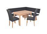 möbel direkt online 4tlg. Eckbankgruppe Schenkelmaß 150x182 cm