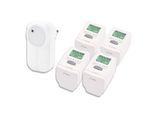 4 Stück Heizkörperthermostat Smart Home System mit Gateway und App Olympia
