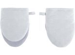 Topfhandschuhe "Tiseco Ruga", hellblau, B:14cm, Baumwolle, Topflappen, Topfhandschuhe