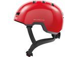Fahrradhelm ABUS "Skurb Kid" Gr. M, rot, Helme, M Kopfumfang: 50cm - 55cm, glänzend, unifarben