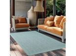 Outdoorteppich AYYILDIZ TEPPICHE "GIZA 1410", blau, B:80cm H:3mm L:250cm, Polypropylen, Teppiche, Outdoorteppich, Läufer, In- und Outdoor, Wetterfest, Wasserabweisend, robust