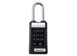 Masterlock Vorhängeschloss mit Bluetooth®, mit verlängertem Bügel, schwarz
