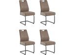 HELA Esszimmerstuhl "Lena" (Set) 4 Stk.1, 2 und 4 Stück, mit Federkern Polsterung, Schwingstuhl