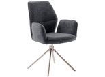 MCA furniture Esszimmerstuhl "GREYTON" () (2er-Set), drehbar 180, Belastbarkeit 120 kg, Sitzhöhe ca. 50 cm