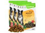 Lyra Pet Lecker.Pet Luna's Adult Strauß mit Kartoffel & Apfel Hundefutter Trockenfutter Vollnahrung 12 kg