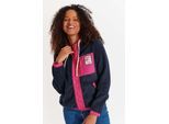Fleecejacke BANANA MOON "Banana Moon Fleecejacke WARREN-BRICHILL", Damen, Gr. M, blau, Obermaterial: 100% Polyester PES., Jacken Fleecejacke