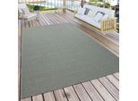 Teppich PACO HOME "Timber 125", grün, B:120cm H:4mm L:160cm, Polypropylen, Teppiche, Teppich, Flachgewebe, Sisal Optik, auch als Läufer, In- und Outdoor geeignet