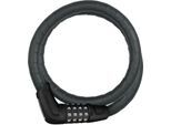 Spiralschloss ABUS "6615C/85/15 black SCMU", schwarz, SicherheitsschlösserB:14,5cm L:21cm, B:14,5cm L:21cm