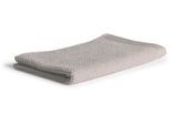 Gästehandtuch MÖVE "Bliss", silber grau, B:30cm L:50cm, Walkfrottier, Walkfrottier, Handtücher, mit Perlstruktur