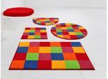 Badematte GRUND "Mosaik, Badvorleger, Badezimmer Teppich, sehr weich" Gr. 12, bunt, H:20mm, Kunstfaser, Badematten, Badematte, angenehm weich, auch als 3 teiliges Set erhältlich, Made in Europe