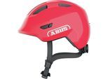 Kinderfahrradhelm ABUS "SMILEY 3.0" Gr. M, rot (shiny rot), Helme, Kinder, M Kopfumfang: 50cm - 55cm