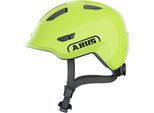 Kinderfahrradhelm ABUS "SMILEY 3.0" Gr. S, gelb (shiny gelb), Helme, Kinder, S Kopfumfang: 45cm - 50cm
