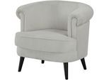 Sessel INOSIGN "HUTSELL in Cord und Webstoff, TV-Sessel oder Relax-Sessel", beige (creme), B:80cm H:72cm T:74cm, Holzgestell, Schaum-Polsterung, Holzbeine und pflegeleichter Bezug, Sessel, Sessel, passt in jedes Wohnzimmer