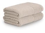 Handtuch MÖVE FOR FROTTANA "Pearl", weiß (cashmere), B:50cm L:100cm, Frottier, Baumwolle, Handtücher, mit Perloptik