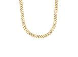 Edelstahlkette S.OLIVER "2036865", gold (gelbgoldfarben), Halsketten, Herren, Edelstahl, L: 50, Edelstahlkette