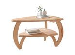 Linea Natura Couchtisch, Buche, Holz, Kernbuche, massiv, Freiform, eckig, 60x50x90 cm, Wohnzimmer, Wohnzimmertische, Couchtische