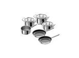 Zwilling Kochtopfset Twin Classic, Edelstahl, Metall, 6-teilig, 20 cm,24 cm, 3,5 L,6 L,3,5 L,2,2 L, Kochen, Töpfe, Topfsets