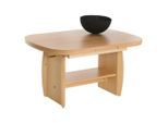 Mid.you Couchtisch, Buche, Holzwerkstoff, Holz, oval, Wange, 52 - 62x68x90 - 142 cm, ausziehbar, höhenverstellbar, Wohnzimmer, Wohnzimmertische, Couchtische, Couchtische höhenverstellbar