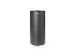 Brabantia Toilettenpapierhalter Mindset, Grau, Metall, 13.7x28.9 cm, Deckel, Badezimmer, WC Ausstattung, Toilettenpapierhalter