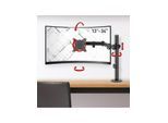 Barkan Monitor Arm - 1 Monitor13'- 34' - Black