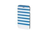 Hama "Stripes" Booklet Case for Apple iPhone 6/6s blue/white