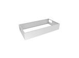 THERMEX Ceiling podium, 900 mm, High w/recirculation (height 255 mm), White