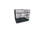 Active Canis - Premium Slidingdoor Cage - Black - 76 x 53 x 61 cm