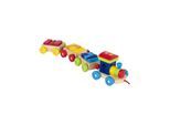 Goki Wooden Train with Blocks