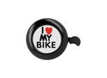 Forever I Love My Bike Bicycle Bell Black