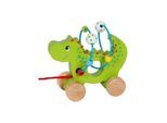 Goki Wooden Pull Animal Dragon with Locomotor Spiral