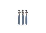 Filibabba Silicone spoons 3-pack - Powder blue