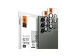 Spigen Glass EZ Fit Optik Pro 2 Pack - black - Samsung Galaxy S23 Ultra