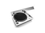 Lenco L-3810WH - Direct-drive Record Player with USB/PC encoding - White - Plattenspieler Weiß